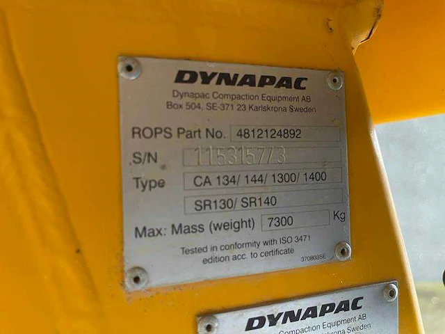 Dynapac - ca1300d - asfaltwals - 2016 - afbeelding 18 van  25