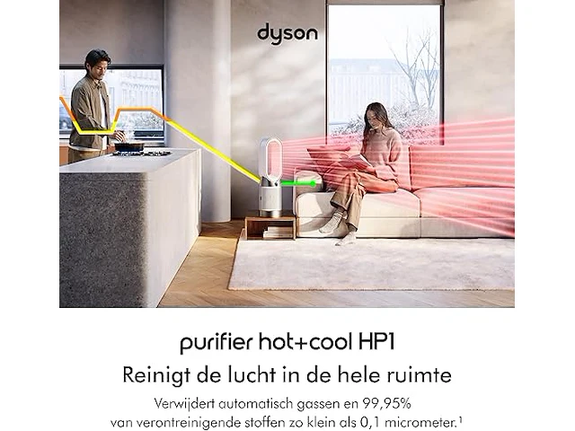 Dyson purifier hot+cool hp1 - afbeelding 5 van  5