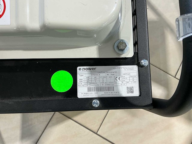E-power 2023 ep6000ln stroomgenerator - afbeelding 2 van  16