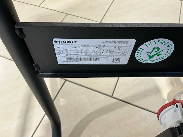 E-power 2023 ep6500t stroomgenerator - afbeelding 9 van  18