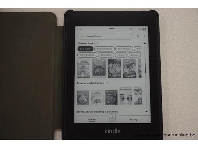 E-reader kindle, zonder kabels, werking niet gekend - afbeelding 2 van  3