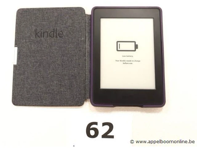 E-reader kindle, zonder kabels, werking niet gekend - afbeelding 1 van  2