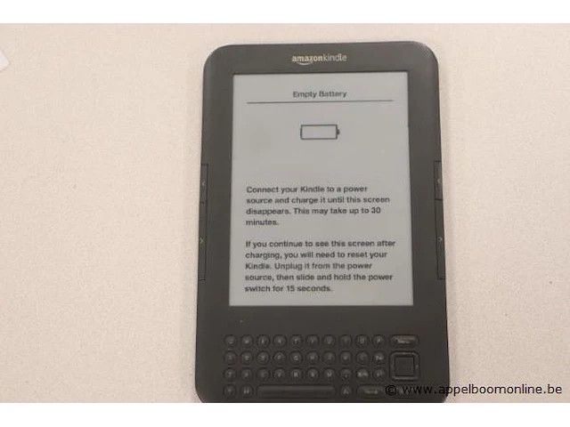 E-reader kindle, zonder kabels, werking niet gekend - afbeelding 2 van  3