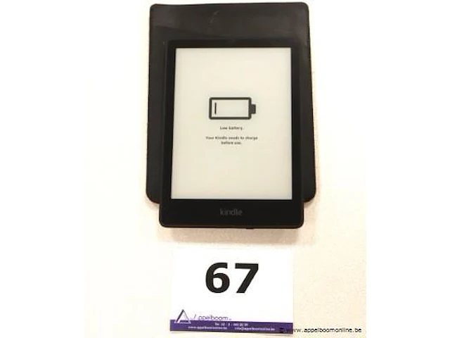E-reader kindle, zonder kabels, werking niet gekend - afbeelding 1 van  3