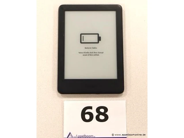 E-reader kindle, zonder kabels, werking niet gekend - afbeelding 1 van  3