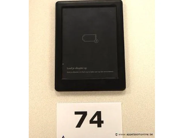 E-reader kobo, zonder kabels, werking niet gekend - afbeelding 1 van  3