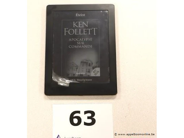 E-reader kobo, zonder kabels, werking niet gekend - afbeelding 1 van  3