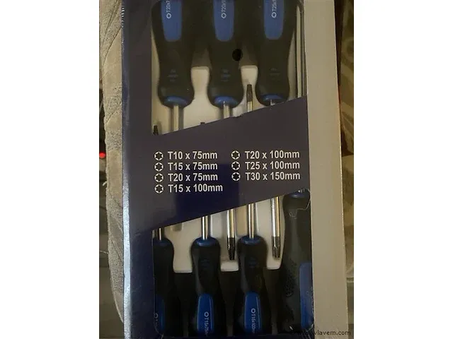 E/ torx bit set 19-delig - afbeelding 1 van  3