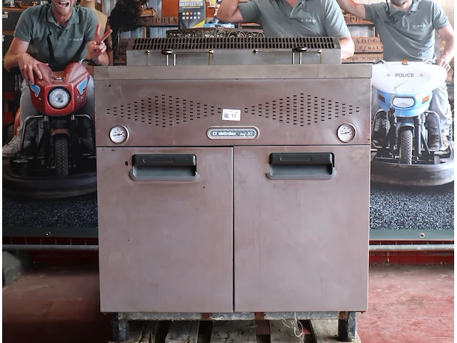 E3 elettro bar dubbele gasfriteuse - afbeelding 1 van  7