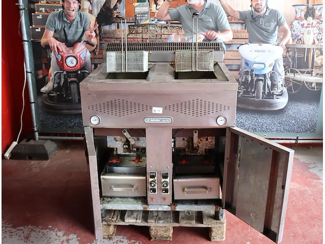 E3 elettro bar dubbele gasfriteuse - afbeelding 6 van  7