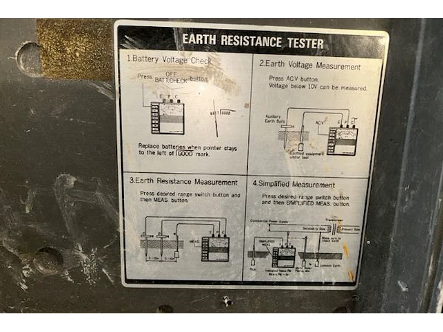Earth tester kyoritsu - afbeelding 4 van  4