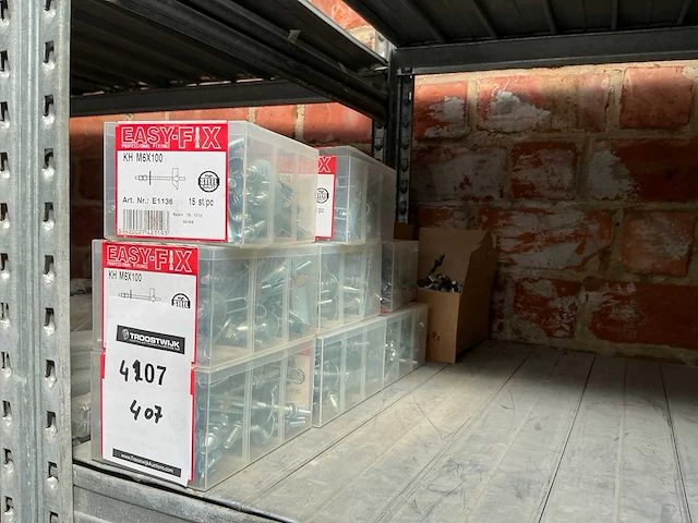 Easy-fix kh m6x100 partij bevestigingsmaterialen - afbeelding 1 van  3