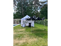 Easy-up tent 4m x 8m wit aluminium frametent party - afbeelding 3 van  3
