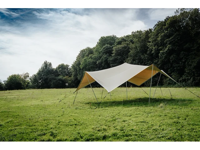 Easyflexx stretchtent 8,5 x 8,5 m desert sand - afbeelding 5 van  5