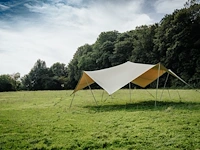 Easyflexx stretchtent 8,5 x 8,5 m desert sand - afbeelding 5 van  5