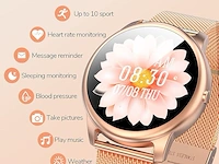 Easysmx smartwatch voor dames - afbeelding 2 van  3