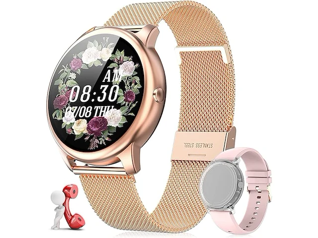 Easysmx smartwatch voor dames - afbeelding 1 van  3