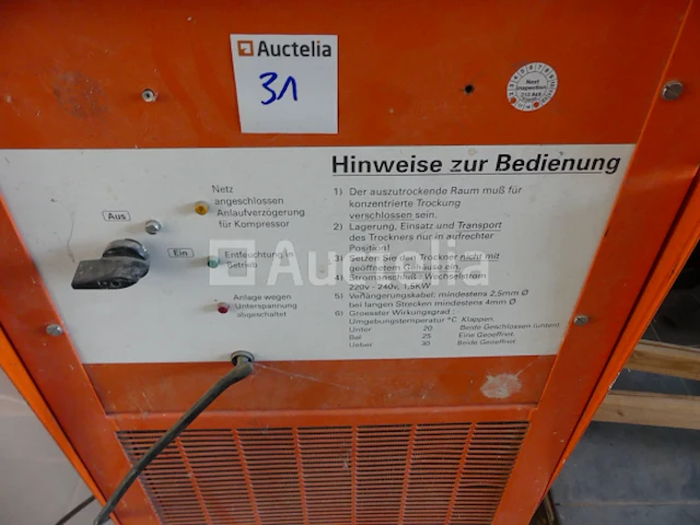 Ebac mk11 mobiele trolleydroger - afbeelding 2 van  5