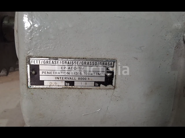Eberhard bauert tandwielmotor dk 841ahz/200 - afbeelding 2 van  5