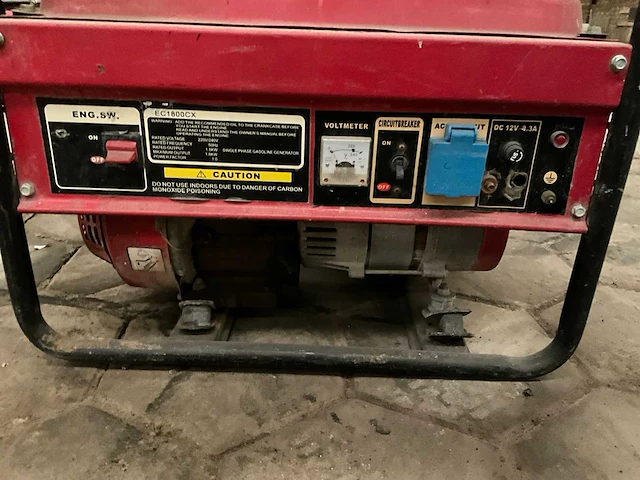 Ec1800cx stroomgenerator - afbeelding 5 van  6