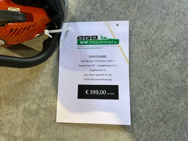 Echo cs-3510 es kettingzaag - afbeelding 4 van  4