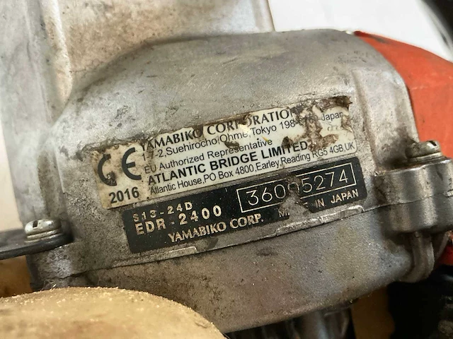 Echo edr-2400 benzine boormachine - afbeelding 5 van  5