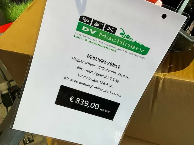 Echo hcas-2620 es heggenschaar - afbeelding 5 van  5