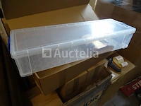 Echt handige doos 22 liter transparant - afbeelding 2 van  2
