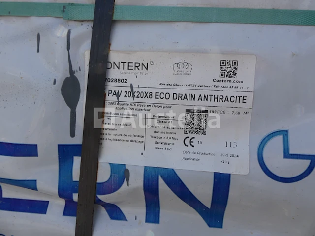 Eco afvoer beton straatsteen contern - afbeelding 2 van  4
