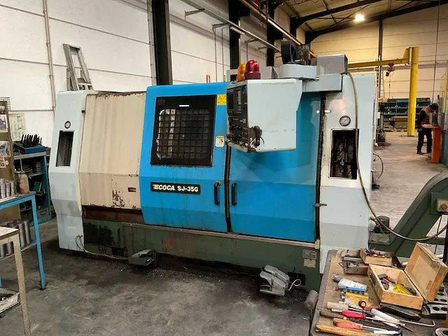 Ecoca sj-35g cnc draaibank - afbeelding 1 van  9