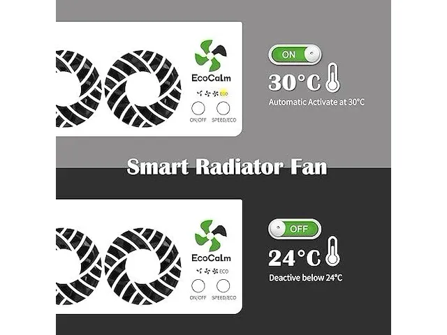 Ecocalm radiatorventilator - afbeelding 3 van  3