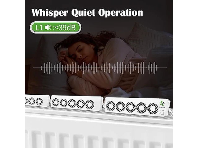Ecocalm radiatorventilator - afbeelding 3 van  7