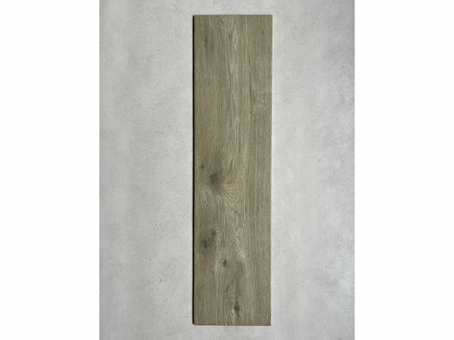 Ecoceramic 25x100 woodland taupe 23,75 m² + plint - afbeelding 2 van  3