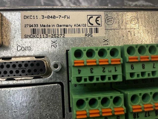 Ecodrive dkc11.3-040-7-fw drive (2x) - afbeelding 9 van  9
