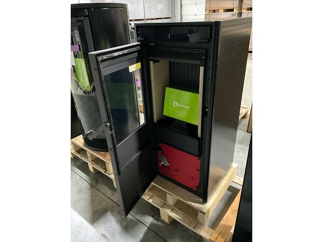 Ecoforest - vigo iii - zwart - pelletkachel - afbeelding 3 van  6