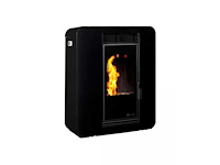 Ecoforest bolonia - zwart - pelletkachel - afbeelding 1 van  9