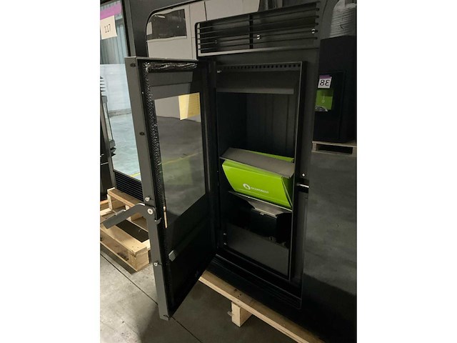 Ecoforest bolonia - zwart - pelletkachel - afbeelding 4 van  9