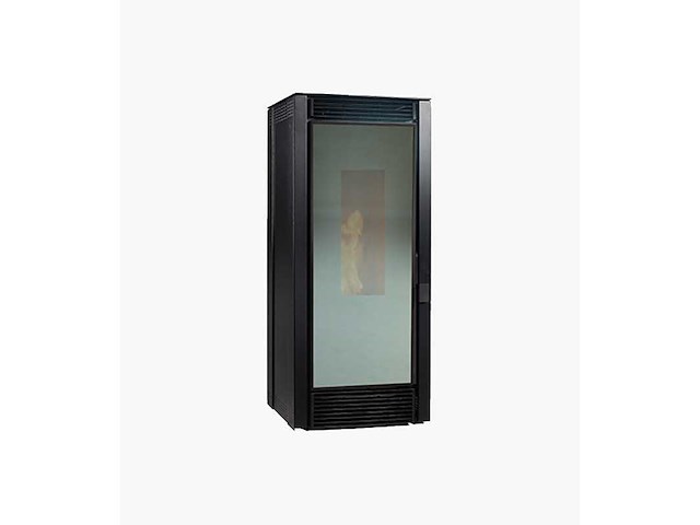 Ecoforest dubai - zwart - pelletkachel - afbeelding 1 van  7