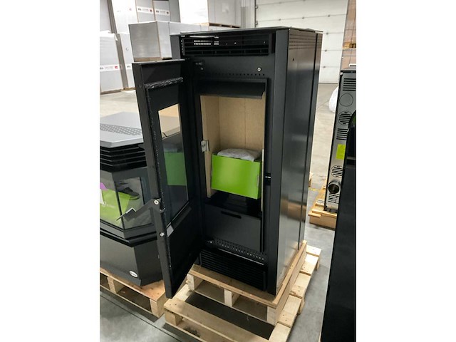 Ecoforest dubai - zwart - pelletkachel - afbeelding 6 van  7