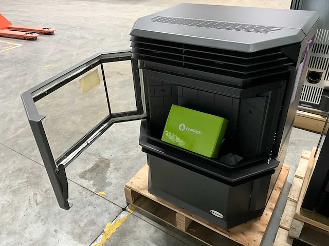 Ecoforest eco i - zwart - pelletkachel - afbeelding 4 van  7