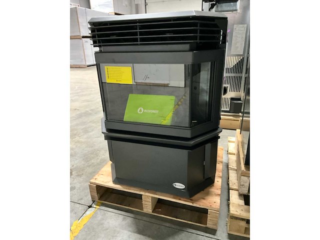 Ecoforest eco i - zwart - pelletkachel - afbeelding 2 van  7