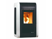 Ecoforest kiev - wit - pelletkachel - afbeelding 1 van  2