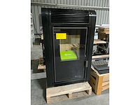 Ecoforest kiev - zwart - pelletkachel - afbeelding 2 van  8