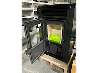 Ecoforest kiev - zwart - pelletkachel - afbeelding 4 van  8