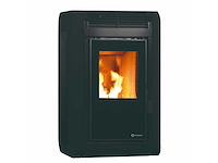 Ecoforest kiev - zwart - pelletkachel