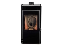 Ecoforest moon ii - zwart - pelletkachel - afbeelding 1 van  6