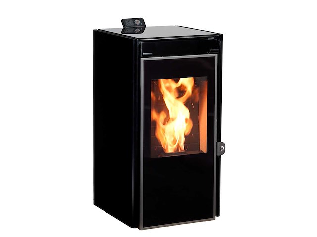 Ecoforest moon ii - zwart - pelletkachel - afbeelding 3 van  6