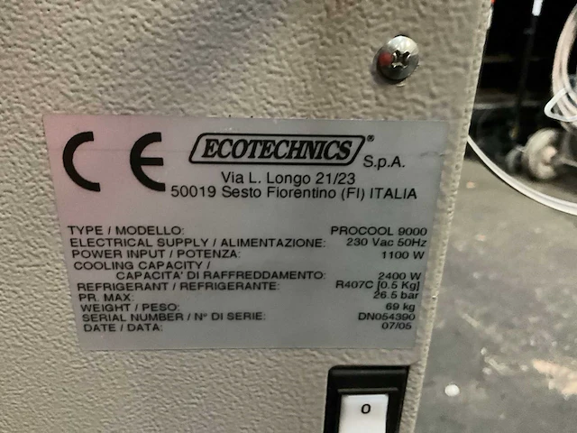 Ecotechnics pro cool 9000 mobiele airco - afbeelding 3 van  3