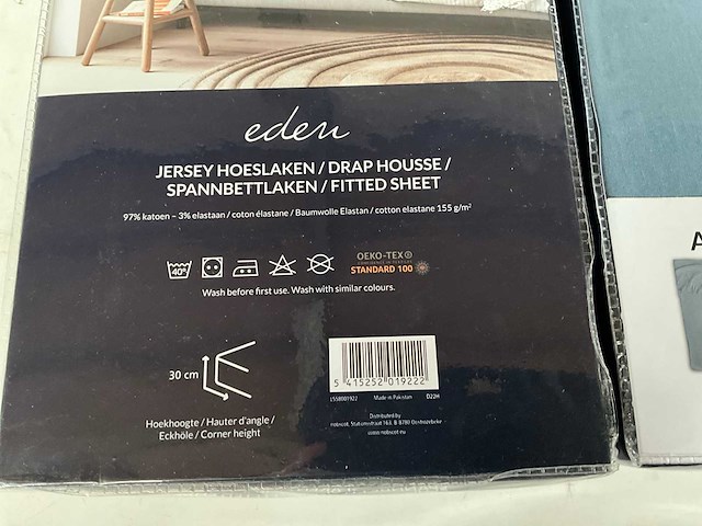 Eden jersey hoeslaken (32x) - afbeelding 4 van  6