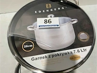 Edenberg kookpot ook voor inductie 26 cm 7,6 liter - afbeelding 3 van  3